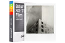 POLAROID SX-70 SORT/HVID FILM MED 8 BILLEDER (1-PAK)