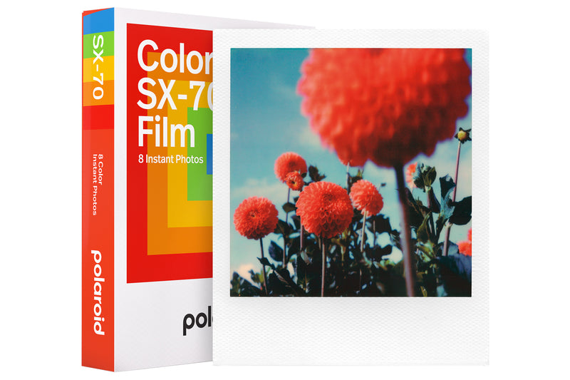 POLAROID SX-70 COLOR FILM WITH 8 PICTURES (1-PACK)