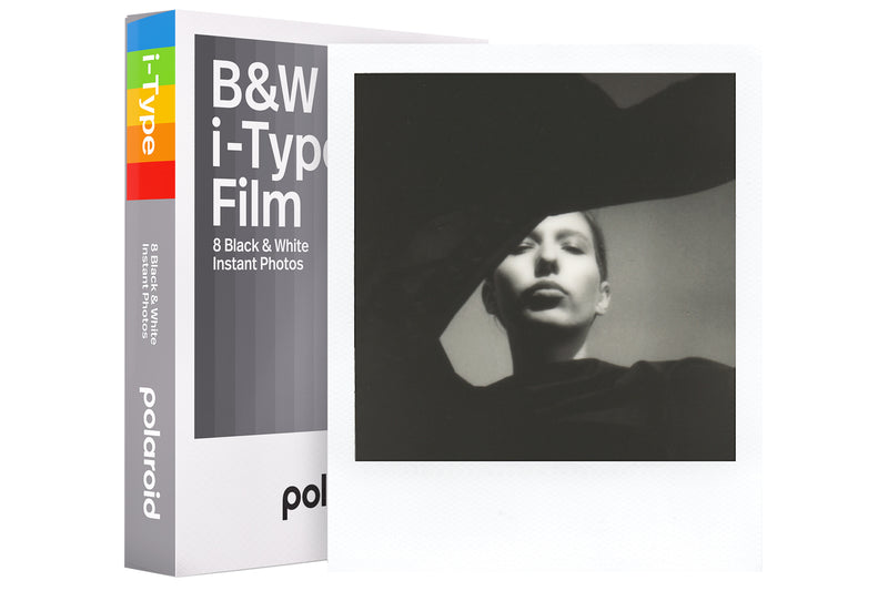 POLAROID I-TYPE BLACK / WHITE FILM WITH 8 IMAGES (1-PACK)