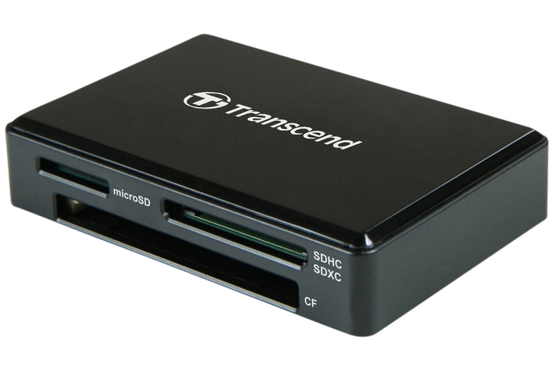 TRANSCEND KORTLÆSER RDF8 (USB 3.1) SORT