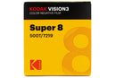 KODAK SUPER 8 VISION3 500T COLOR NEGATIVE 7219 50FT