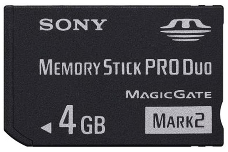 BRUGT SONY MEMORY STICK PRO DUO 4GB