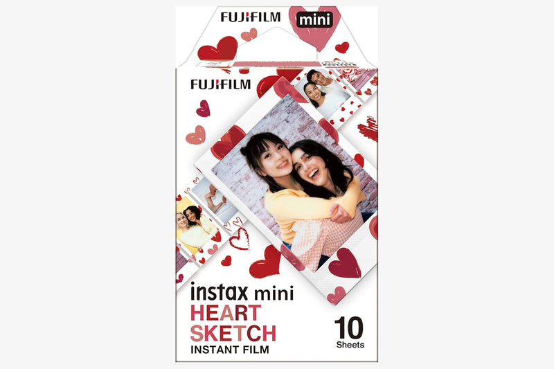 FUJIFILM INSTAX MINIFILM HEARTS 10-PAK