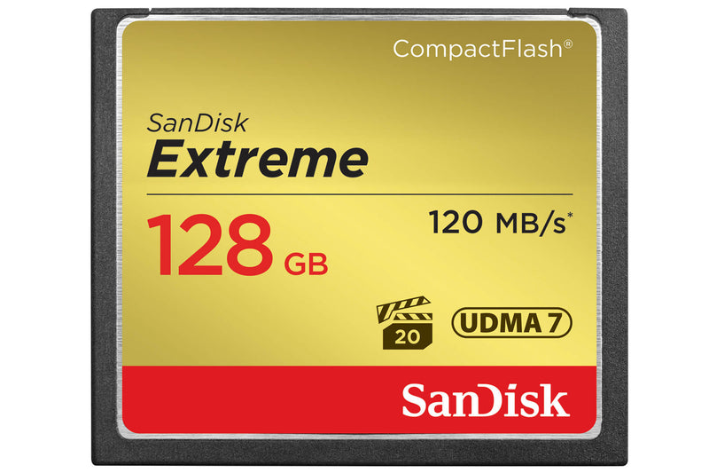 SANDISK COMPACT FLASH EXTREME 128GB
