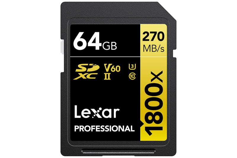 LEXAR PROFESSIONAL 1800X SDXC 64GB