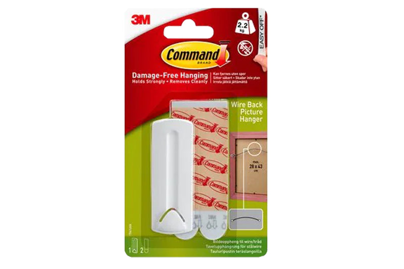 3M COMMAND PICTURE HANGER FOR WIRE-BACKED FRAMES