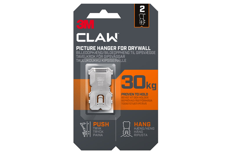 3M CLAW HOOK FOR DRYWALL 30KG
