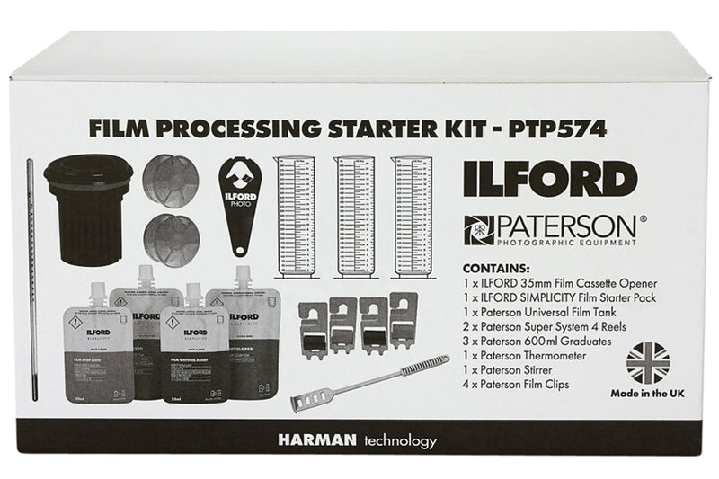 ILFORD PATERSON FILM PROCESSING STARTER KIT