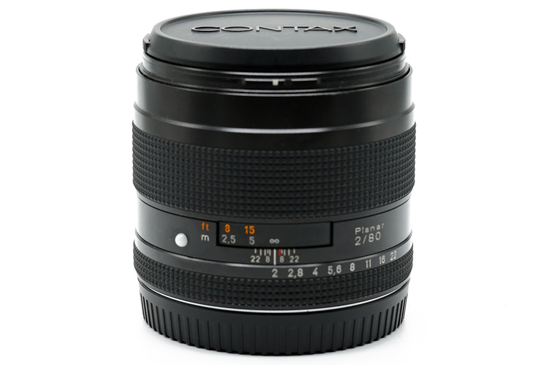 BRUGT CONTAX ZEISS 645 80MM F/2