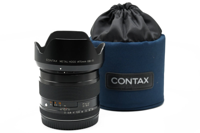 BRUGT CONTAX ZEISS 645 80MM F/2