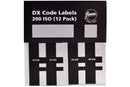 FOMAPAN DX CODE LABELS ISO 200 12-PAK