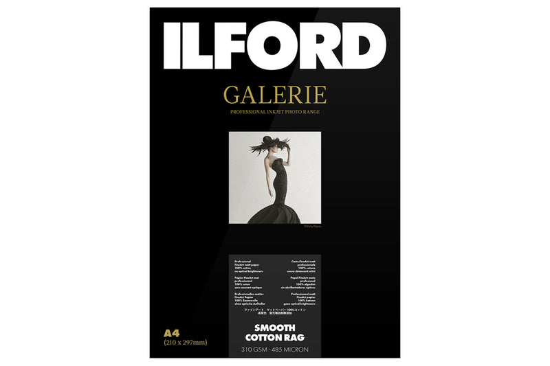 ILFORD GALERIE SMOOTH COTTON RAG A4 25-PAK