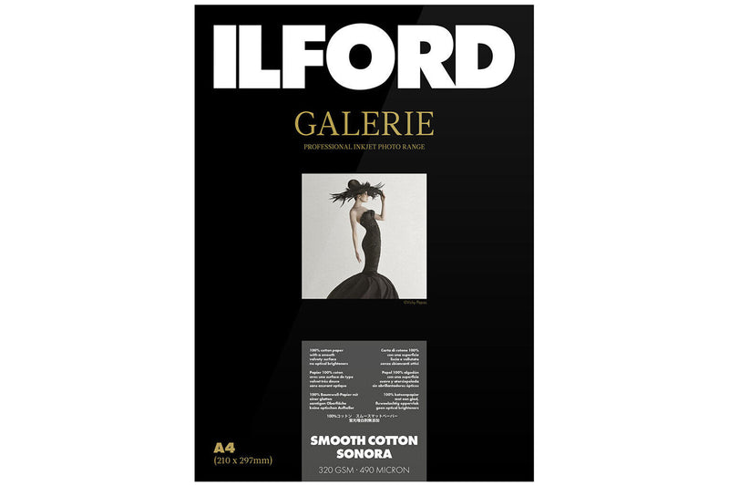 ILFORD GALERIE SMOOTH COTTON SONORA A4 25-PAK