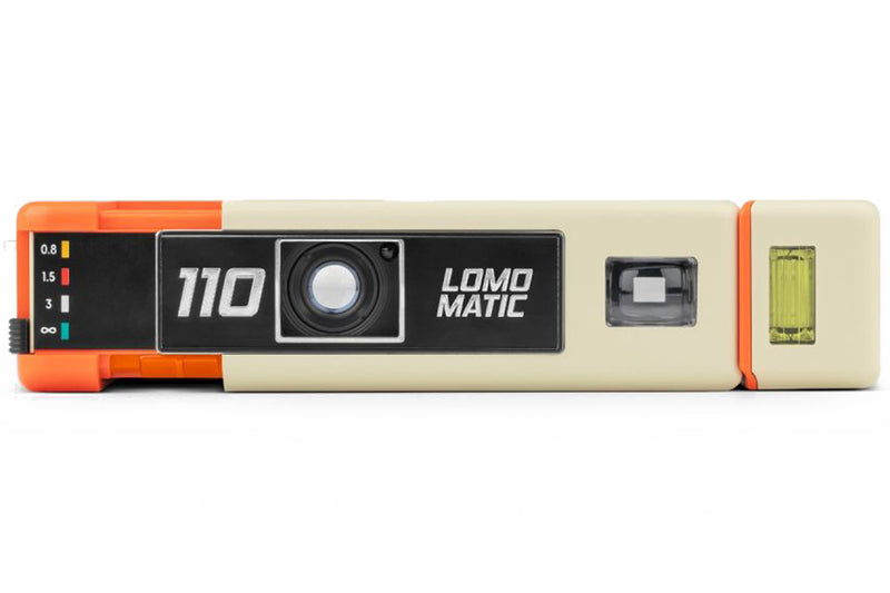 LOMOGRAPHY LOMOMATIC 110 CAMERA & FLASH GOLDEN GATE