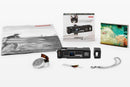 LOMOGRAPHY LOMOMATIC 110 CAMERA & FLASH BLACK METAL