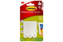 3M COMMAND HANGING STRIPS WHITE MEDIUM