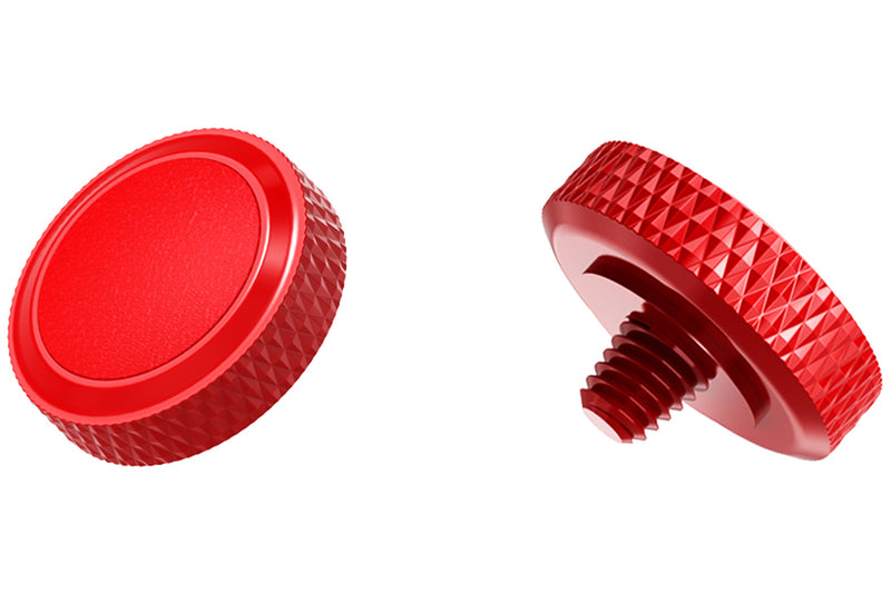 JJC DELUXE SOFT RELEASE BUTTON RØD