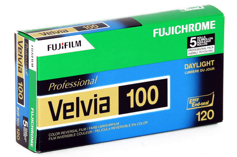 FUJIFILM VELVIA 100 120 5-PAK